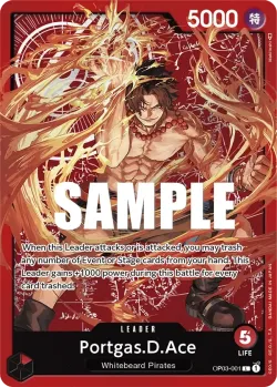 Portgas.D.Ace — Misc. Promos #OP03-001 · One Piece