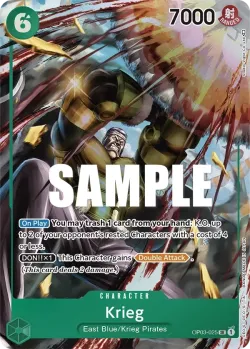 Krieg 「OP03-025」 — Pillars of Strength aa「EN」