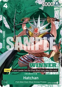 Hatchan 「OP03-033」 — Tournament Pack Vol.6 fa「EN」