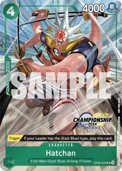 Hatchan 「OP03-033」 — Championship 2024 Celebration Pack「EN」