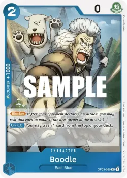 Boodle 「OP03-050」 — Kingdoms of Intrigue Dash Pack「EN」