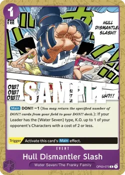 Hull Dismantler Slash 「OP03-073」「EN」