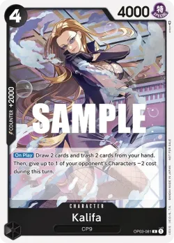 Kalifa 「OP03-081」 — Kingdoms of Intrigue Dash Pack「EN」