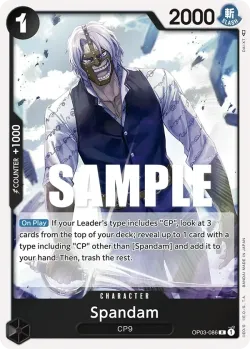 Spandam 「OP03-086」「EN」