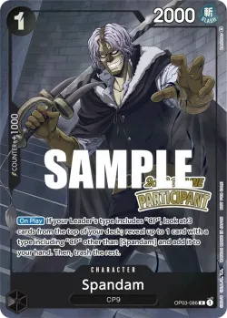 Spandam 「OP03-086」 — Regional Participation Pack Vol.2「EN」