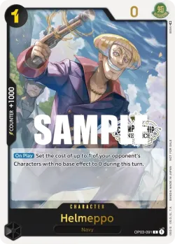 Helmeppo 「OP03-091」 — Store Championship Participation Pack Vol.2「EN」