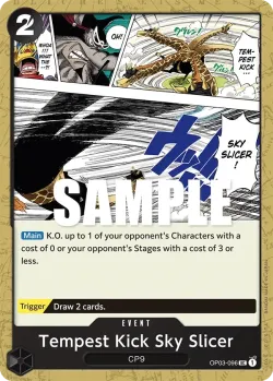 Tempest Kick Sky Slicer 「OP03-096」「EN」