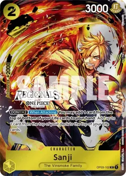 Sanji 「OP03-102」 — Regional Participation Pack 2024 Vol.1「EN」