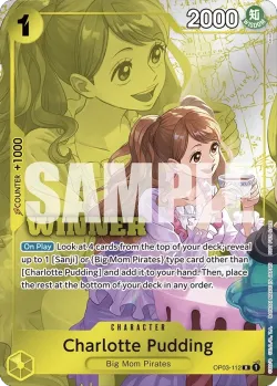 Charlotte Pudding 「OP03-112」 — Tournament Pack 2024 Oct.-Dec. fa「EN」
