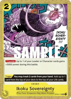Ikoku Sovereignty 「OP03-118」「EN」