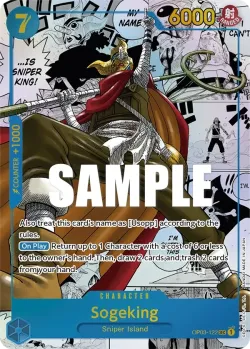 Sogeking 「OP03-122」 — Pillars of Strength manga「EN」
