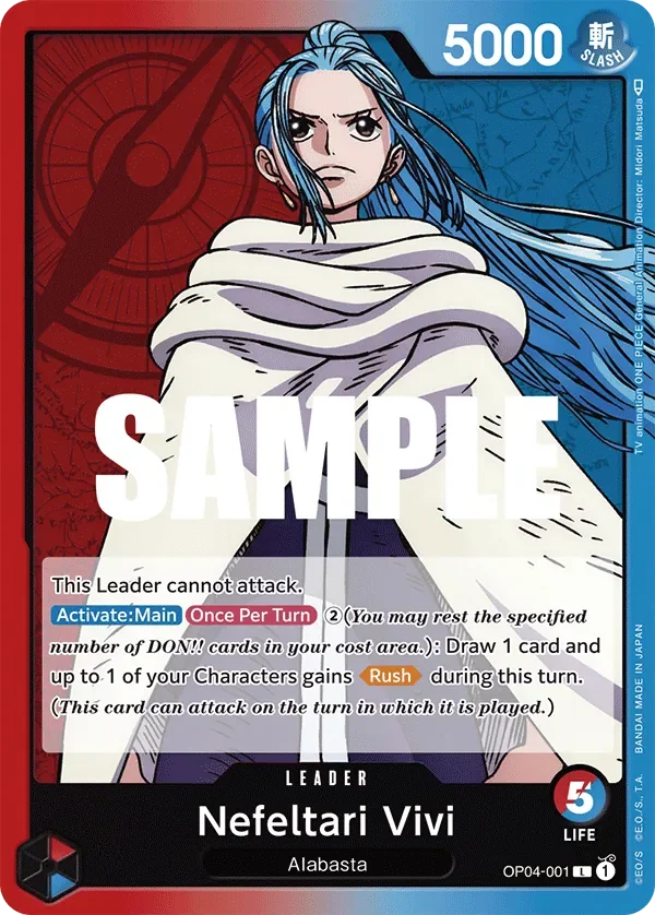 Nefeltari Vivi 「OP04-001」「EN」