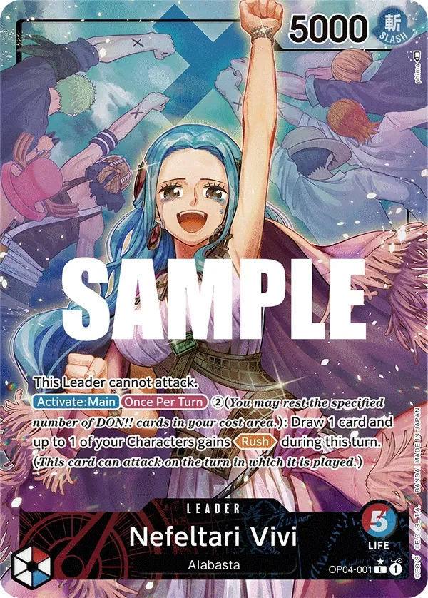 Nefeltari Vivi 「OP04-001」 — Kingdoms of Intrigue aa「EN」
