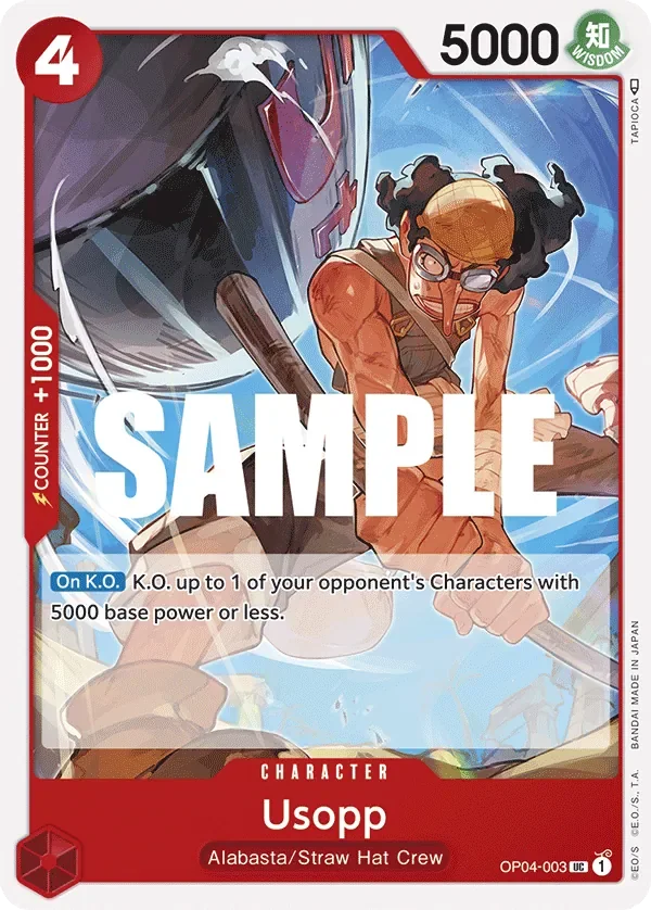 Usopp 「OP04-003」「EN」