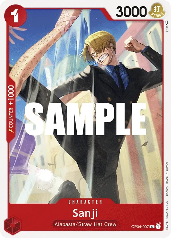 Sanji 「OP04-007」「EN」