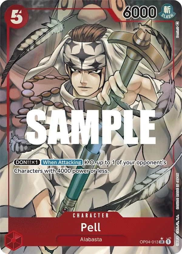 Pell 「OP04-013」 — Kingdoms of Intrigue aa「EN」
