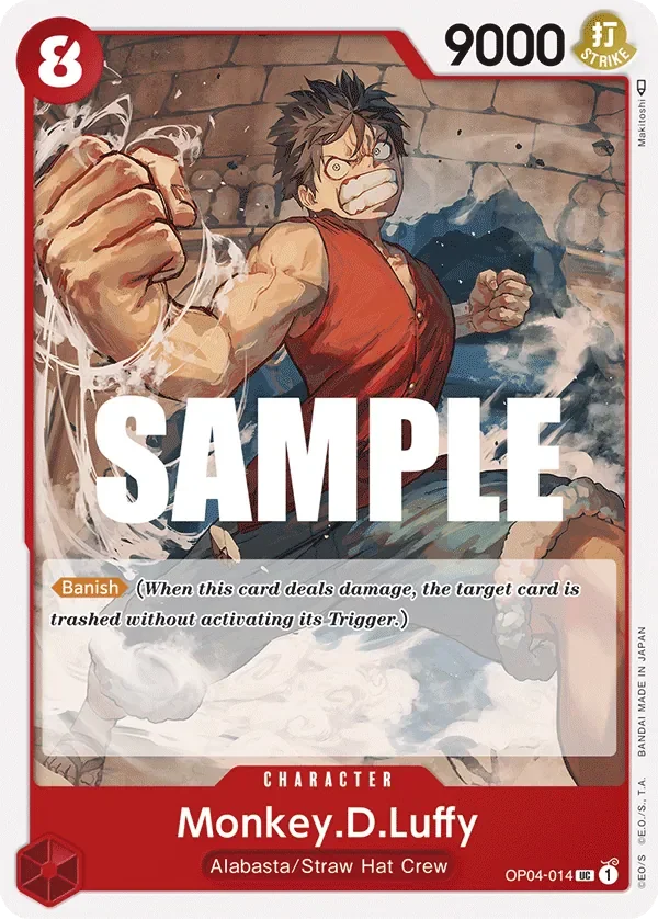 Monkey.D.Luffy 「OP04-014」「EN」