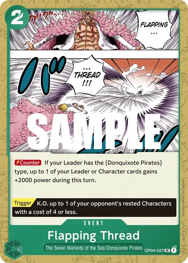 Flapping Thread 「OP04-037」「EN」