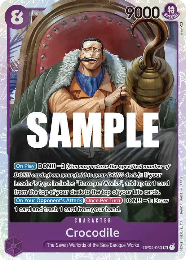 Crocodile 「OP04-060」「EN」