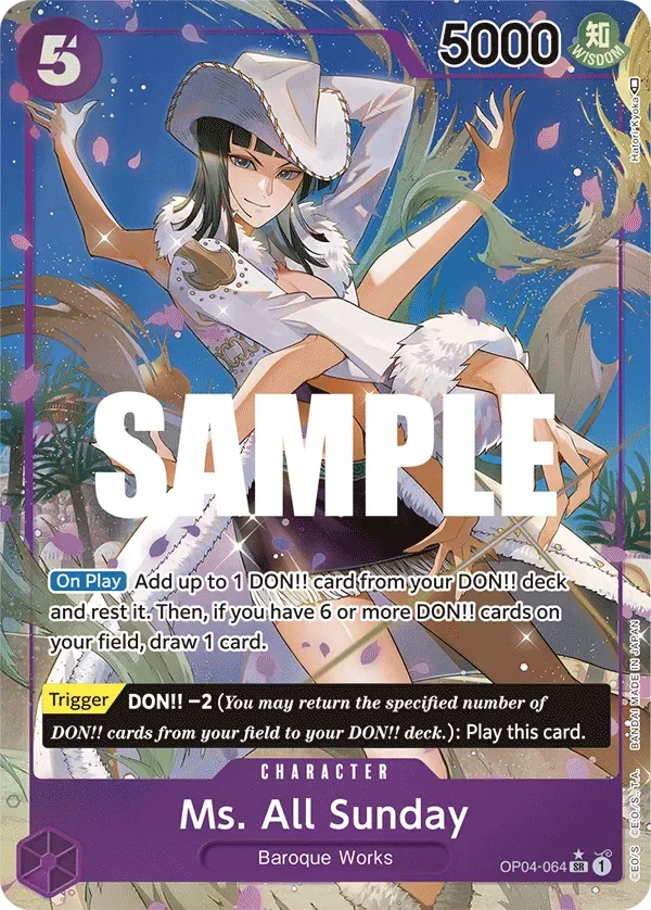 Ms. All Sunday 「OP04-064」 — Kingdoms of Intrigue aa「EN」
