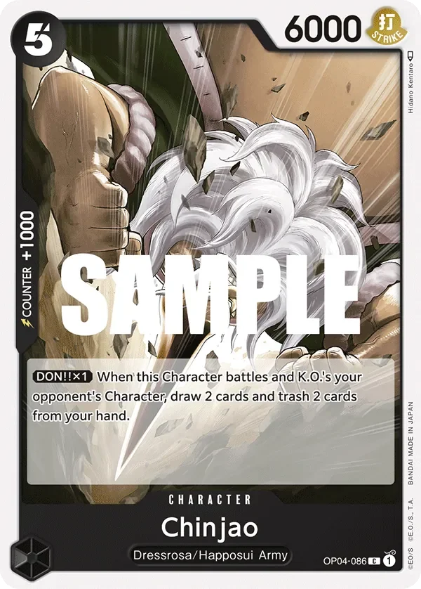 Chinjao 「OP04-086」「EN」