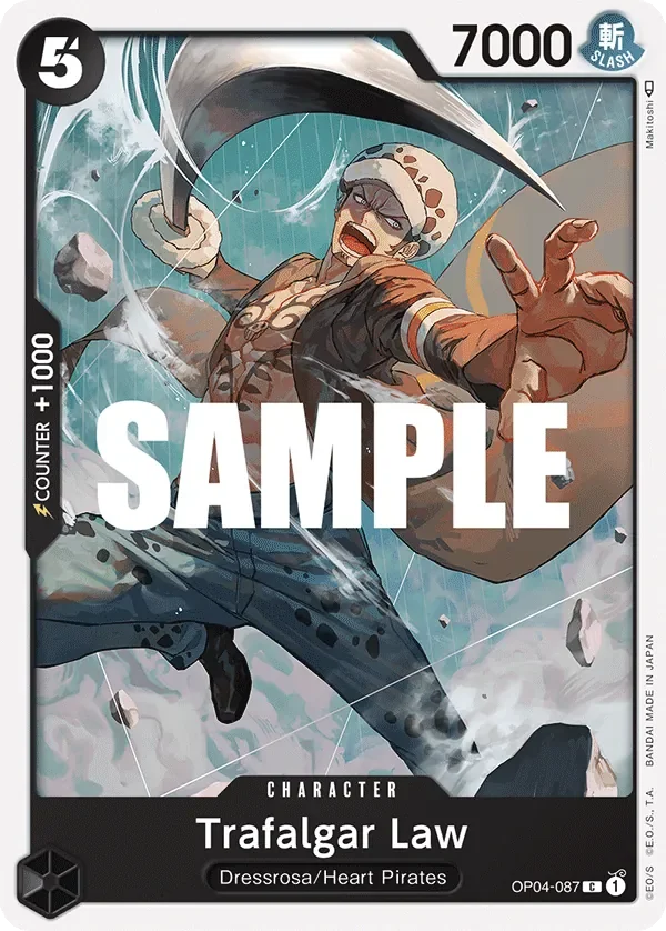 Trafalgar Law 「OP04-087」「EN」