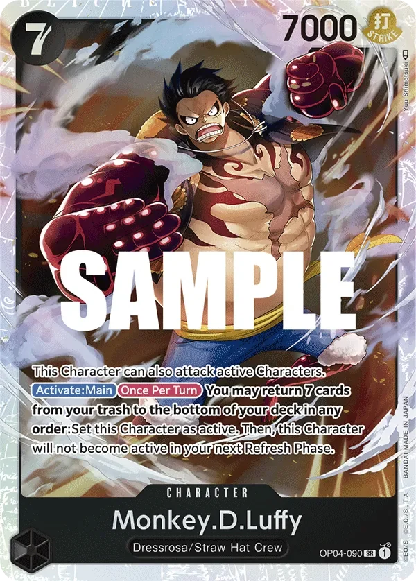 Monkey.D.Luffy 「OP04-090」「EN」