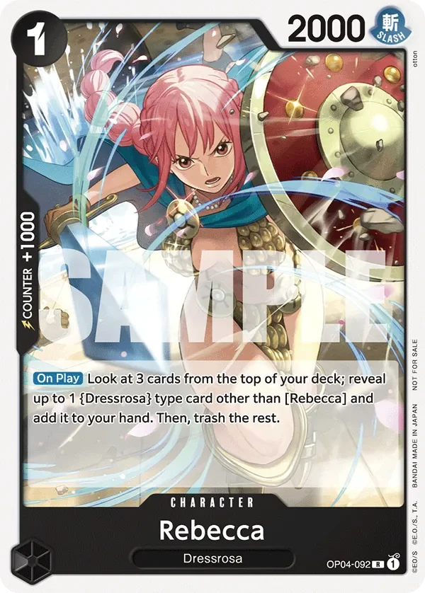 Rebecca 「OP04-092」 — Tournament Pack 2025 Vol.2「EN」