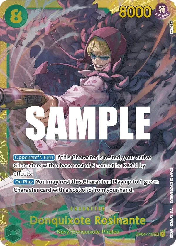 Donquixote Rosinante 「OP04-119」「EN」