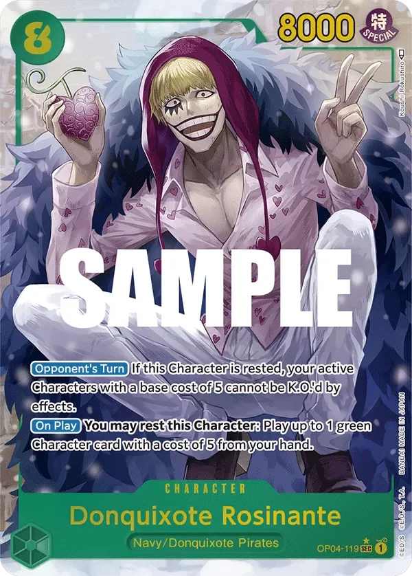 Donquixote Rosinante 「OP04-119」 — Kingdoms of Intrigue aa「EN」