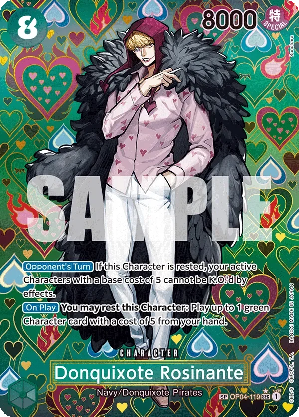 Donquixote Rosinante 「OP04-119」 — Emperors in the New World「EN」