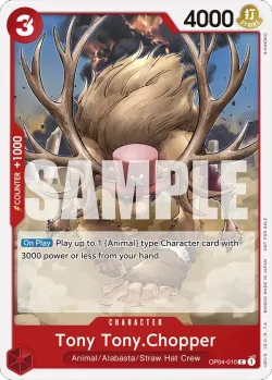 Tony Tony.Chopper 「OP04-010」 — Tournament Pack 2024 Oct.-Dec.「EN」
