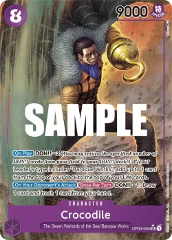 Crocodile 「OP04-060」 — Kingdoms of Intrigue aa「EN」