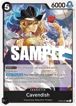 Cavendish 「OP04-081」「EN」