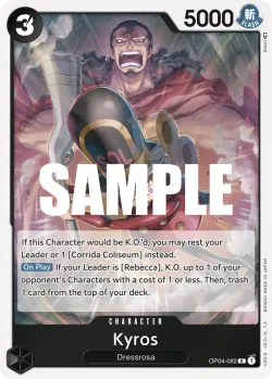 Kyros 「OP04-082」「EN」
