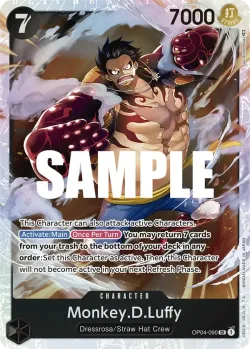 Monkey.D.Luffy 「OP04-090」「EN」
