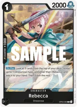 Rebecca 「OP04-092」「EN」
