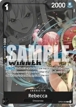 Rebecca 「OP04-092」 — Tournament Pack 2025 Vol.2 fa「EN」