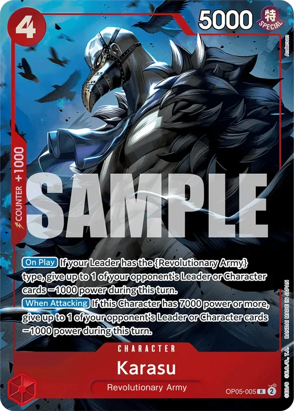 Karasu 「OP05-005」 — Premium Card Collection -Best Selection Vol.2- aa「EN」
