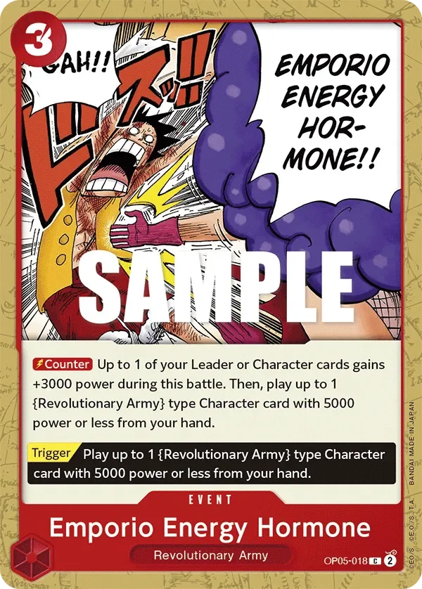 Emporio Energy Hormone 「OP05-018」「EN」