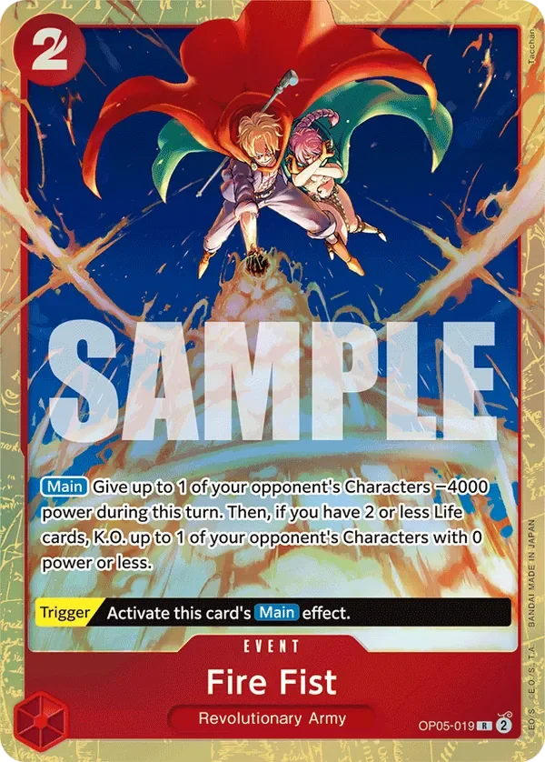 Fire Fist 「OP05-019」 — Premium Card Collection -Best Selection Vol.2- aa「EN」