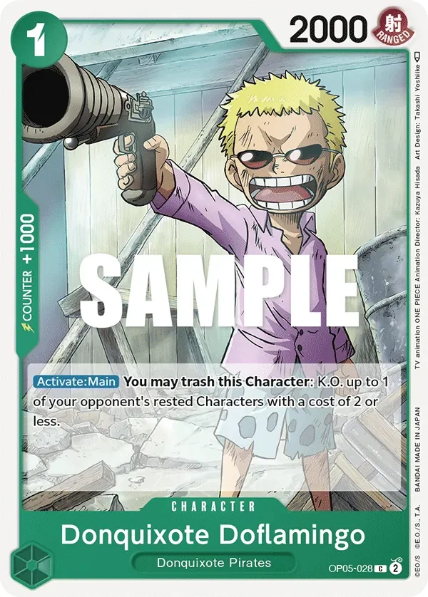 Donquixote Doflamingo 「OP05-028」「EN」