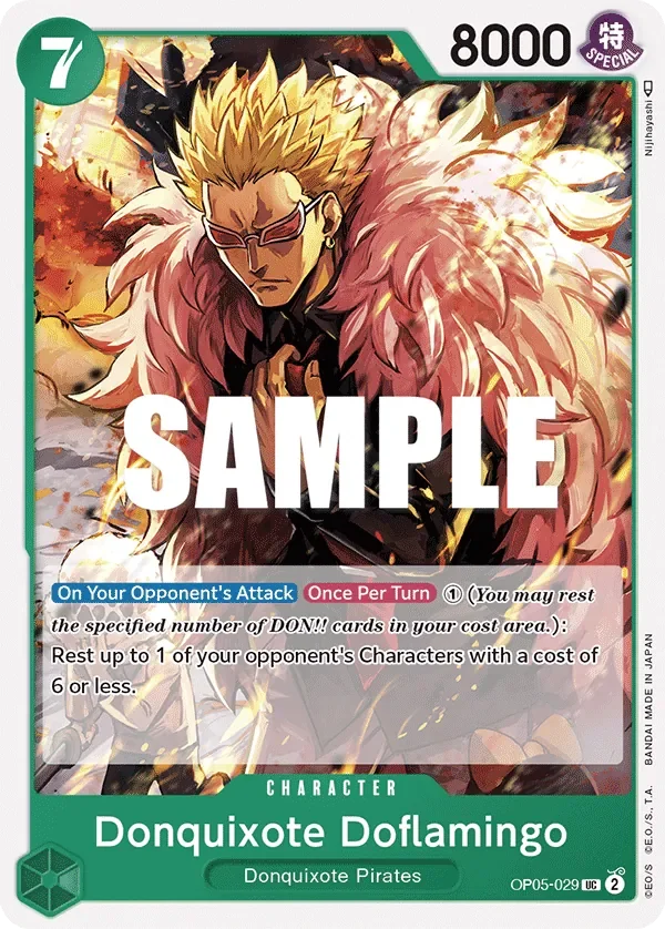 Donquixote Doflamingo 「OP05-029」「EN」