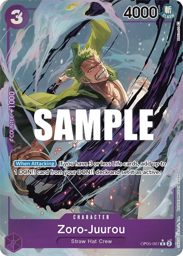 Zoro-Juurou 「OP05-067」 — Awakening of the New Era aa「EN」