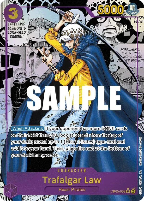 Trafalgar Law 「OP05-069」 — Awakening of the New Era manga「EN」