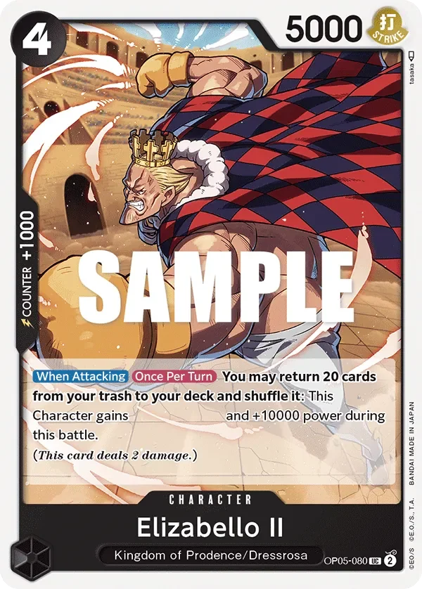 Elizabello II 「OP05-080」「EN」