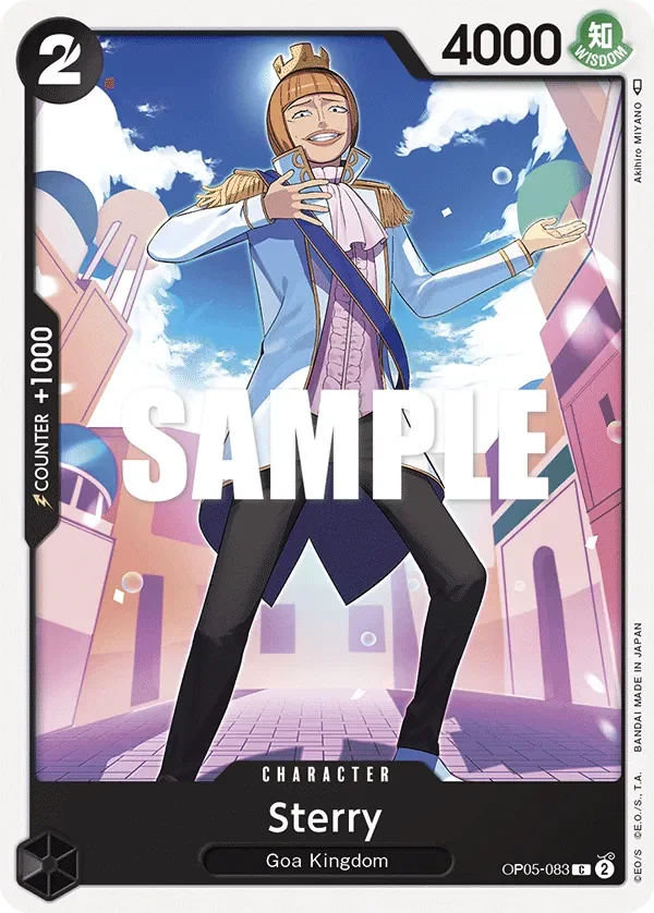 Sterry 「OP05-083」「EN」