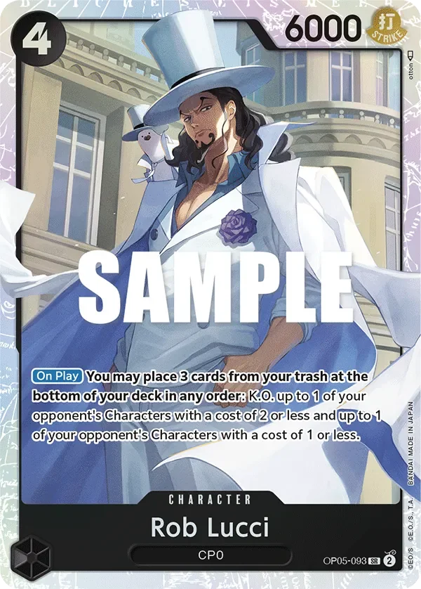 Rob Lucci 「OP05-093」「EN」