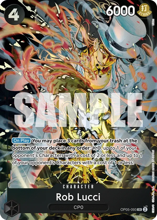 Rob Lucci 「OP05-093」 — Misc. Promos aa「EN」