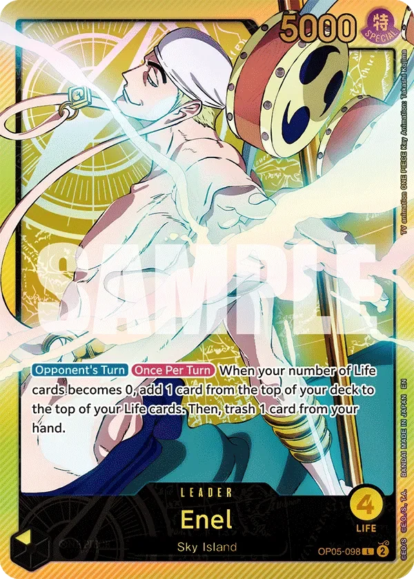 Enel 「OP05-098」 — Anime 25th Collection「EN」